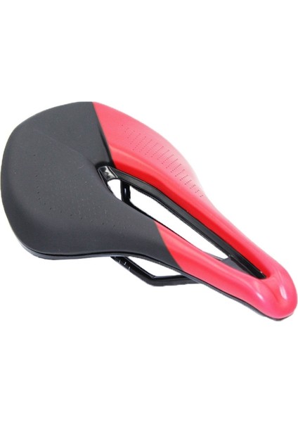 Bikersay SZ001 Bisiklet Pu Deri Sele Koltuğu Kırmızı (Yurt Dışından)