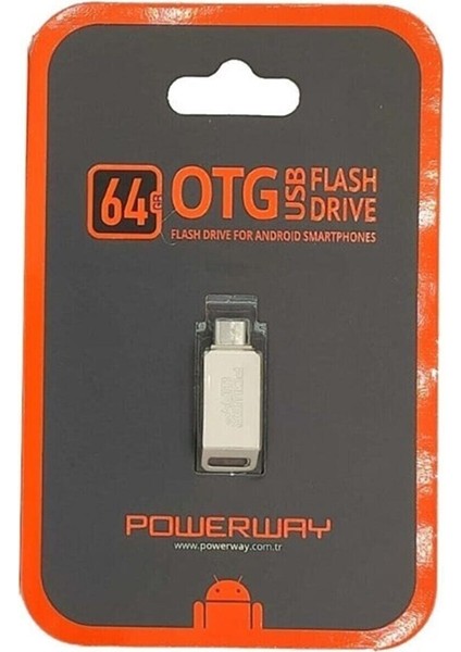 Otg Type-C Flash Bellek 64 GB Type-C Otg Flash Bellek Otgg4