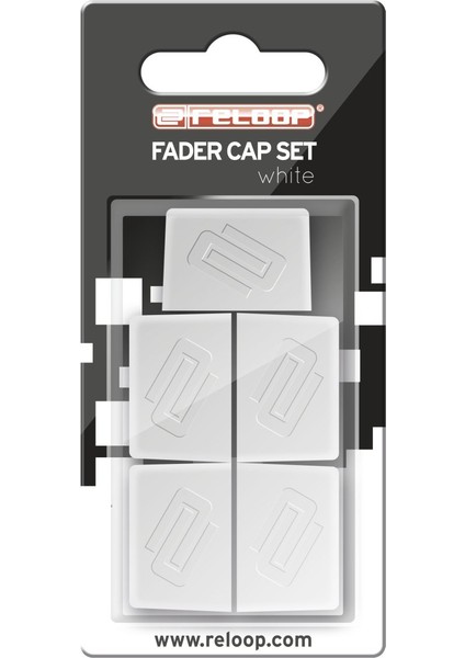 Fader Cap Set White (Set Of 5)