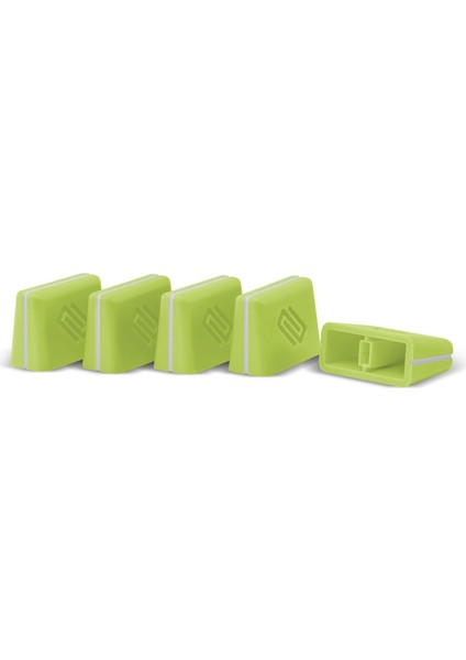 Fader Cap Set Green (Set Of 5)