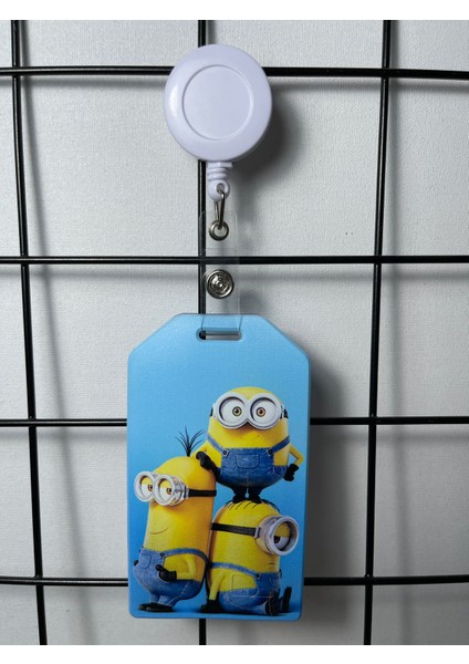 Minyonlar Mavi Yaka Kart Kılıfı