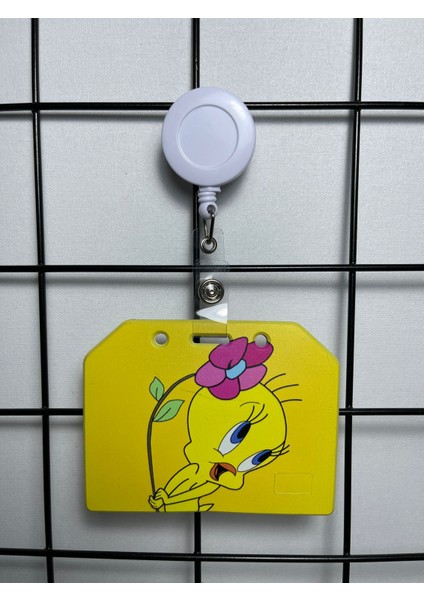 Tweety Sarı Yaka Kart Kılıfı