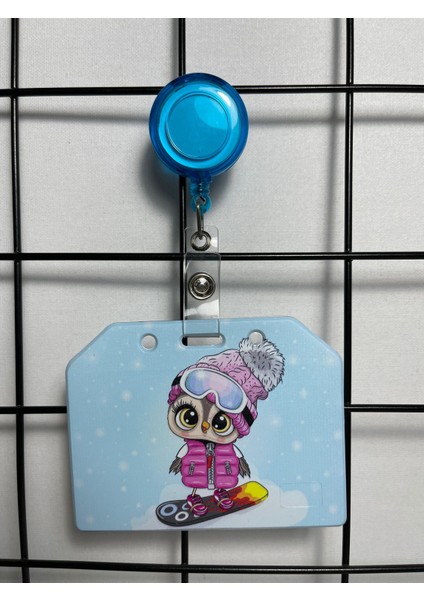 Baykuş Yaka Kart Kılıfı