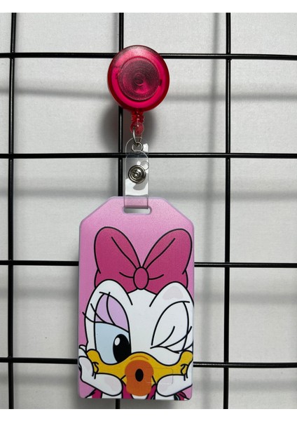 Daisy Duck Dik Yaka Kart Kılıfı