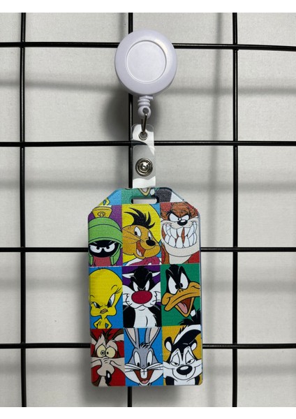 Disney Çizgi Film Kahramanları Yaka Kart Kılıfı