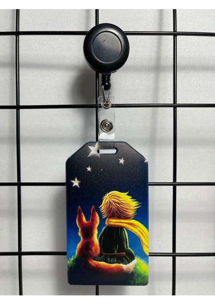 Küçük Prens Dik Yaka Kart Kılıfı