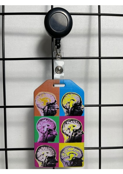 Radyoloi Mr Bt Beyin Dik Yaka Kart Kılıfı