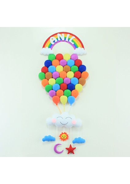 Anıl Isimli Balonlar Bedek Odası Kapı Süsü