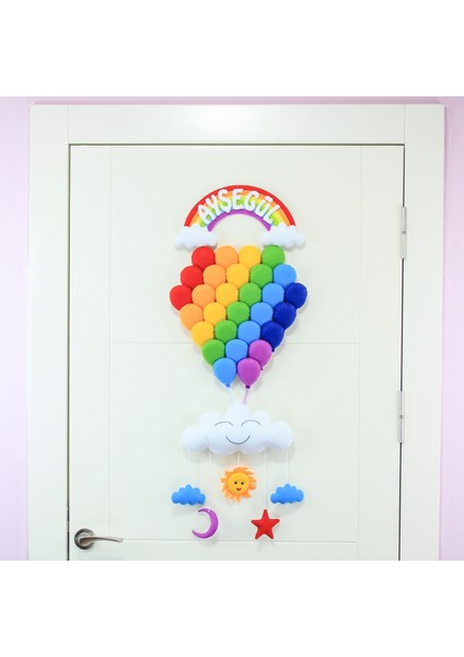 Ayşegül Isimli Balonlar Bedek Odası Kapı Süsü fiyatları