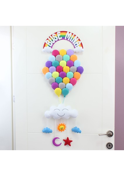 Buse Mina Isimli Balonlar Bedek Odası Kapı Süsü fiyatları