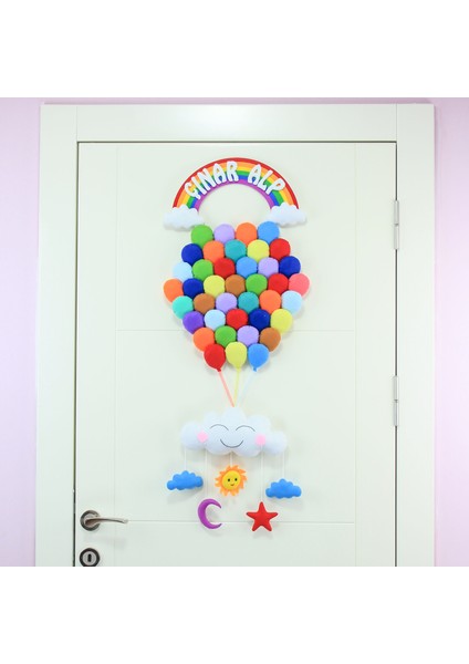 Çınar Alp Isimli Balonlar Bedek Odası Kapı Süsü fiyatları