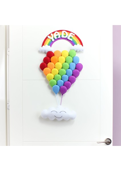 Yade Isimli Balonlar Bedek Odası Kapı Süsü fiyatları