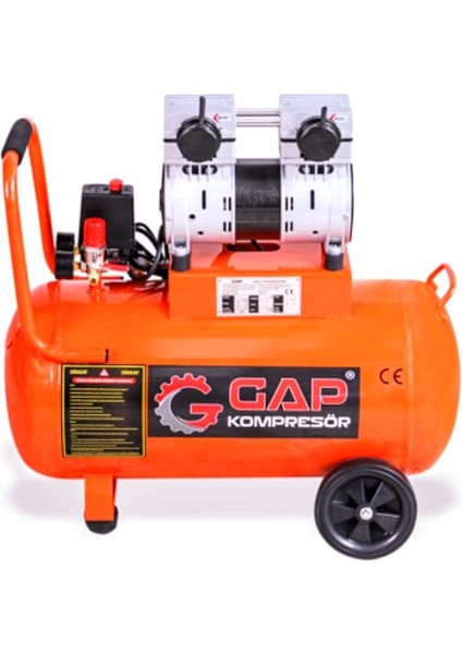 50 Litre 1 Hp Sessiz Yağsız Kompresör modelleri