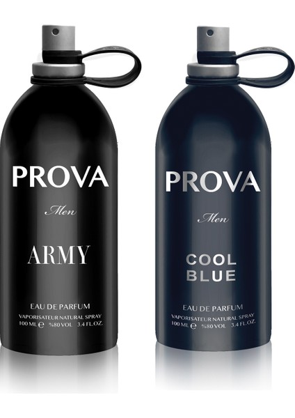 Army ve Cool Blue Edp Erkek Parfüm Seti 2 x 100 ml