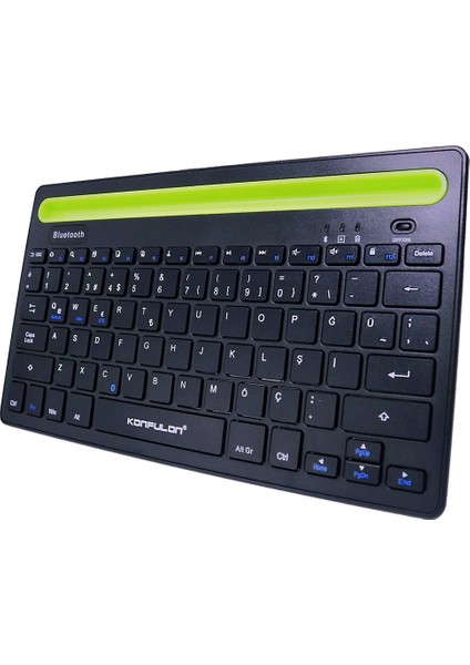 V4 5.0 Standlı Türkçe Q Bluetooth Klavye