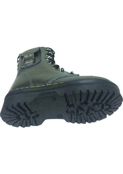 Ortopedikal Turkuaz Patik Kız Çocuk Bot Platin Fermuarlı ve Bağcıklı % 100 Deri Ortopedik Anatomik indirimleri