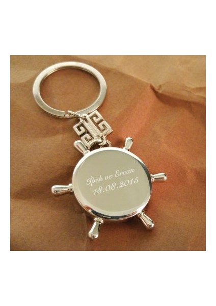 Kişiye Özel Pusula Anahtarlık