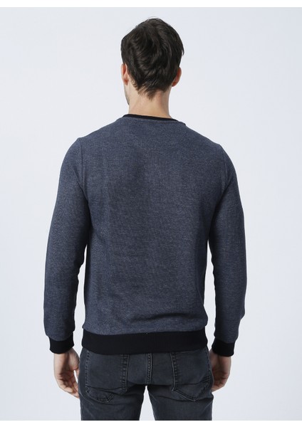 CM S 15 O Yaka Regular Fit Lacivert Erkek Sweatshirt modelleri