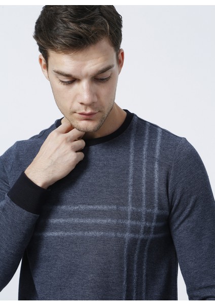 CM S 15 O Yaka Regular Fit Lacivert Erkek Sweatshirt fırsatları