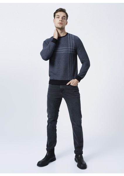 CM S 15 O Yaka Regular Fit Lacivert Erkek Sweatshirt indirimleri