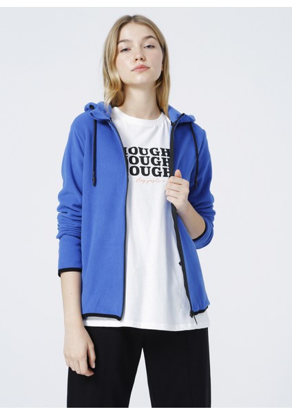 Sports Mavi Kadın Sweatshirt