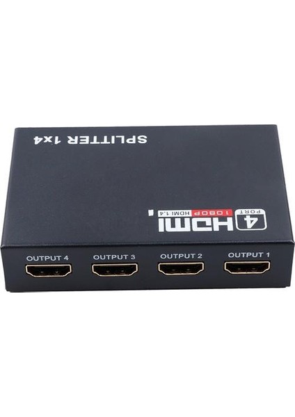 PX-5004 1080P 2k 4K UHD 4 Port HDMI Splitter (Adaptörlü)