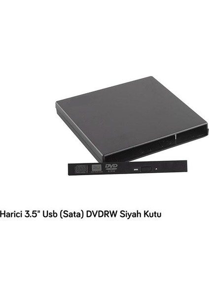 PX-3212 Harici USB (Sata) Dvdrw Siyah Kutu