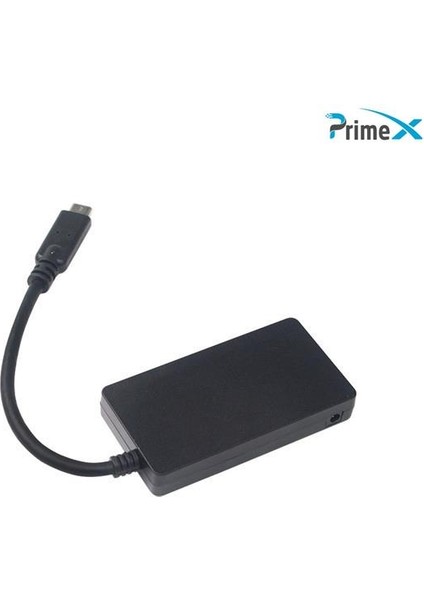 PrimeX Plus PX-2520X4 Type-C USB 3.0 4 Port Çoklayıcı 5Gbps U31X4