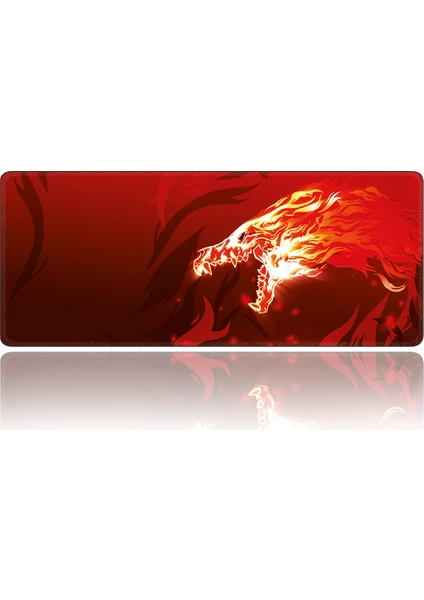 Xrades Red Dragon Oyuncu Mouse pad 90x40 Cm Xxl