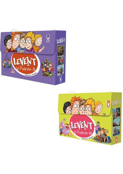 Levent İz Peşinde 5. ve 6. Seriler 10 Kitap Set - Mustafa Orakçı