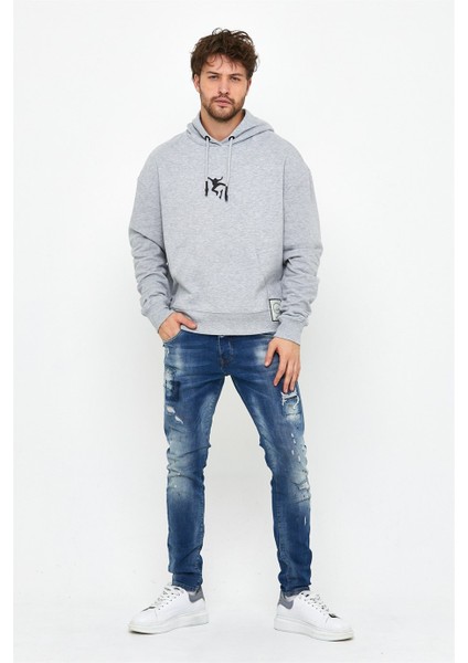 BRZ Collection Erkek Kapüşonlu Sweatshirt (Hoodie)