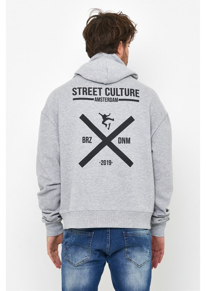 BRZ Collection Erkek Kapüşonlu Sweatshirt (Hoodie)