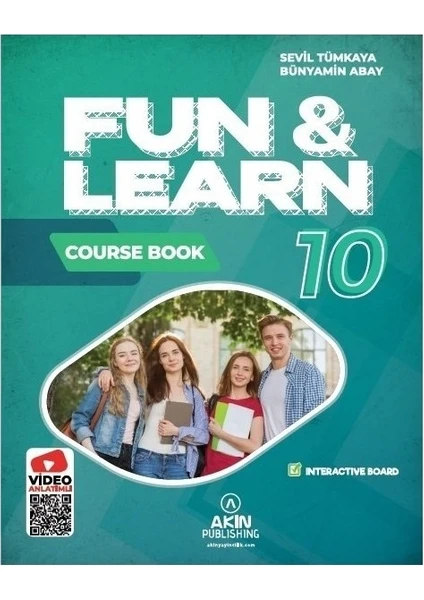 Akın Publishing 10. Sınıf İngilizce Fun And Learn 3’ Lü Set