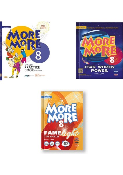 Practice Book-More & More Test Booklet-More & More Word Book