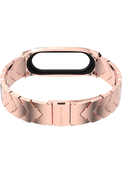 Xiaomi Mi Band Için Metal Paslanmaz Çelik V-Şekilli Kayış 6/5/4/3 Mavi (Yurt Dışından) indirimleri