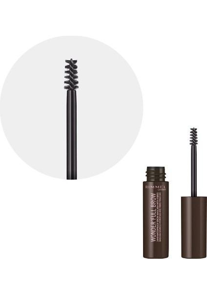 Koyu Kahve Kaş Maskarası - Wonder'full Brow Mascara 003 Dark Brown