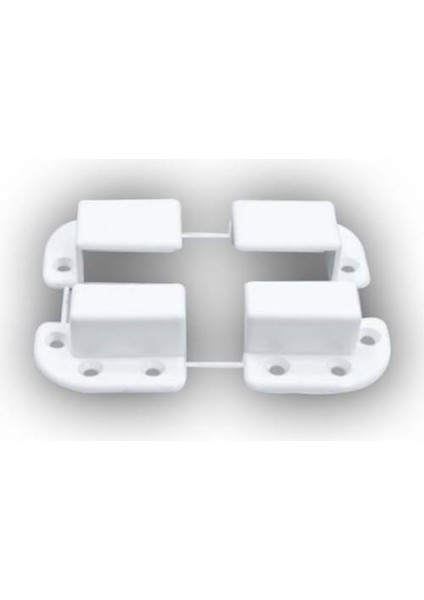 Pvc Sabit Sineklik Pabuç 17X25 Sineklik Tak-Çıkar 1 Takım 4 Adet