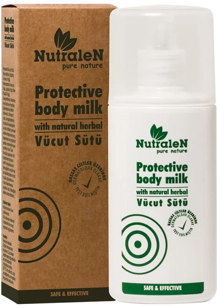 Natural Herbal Vücut Sütü