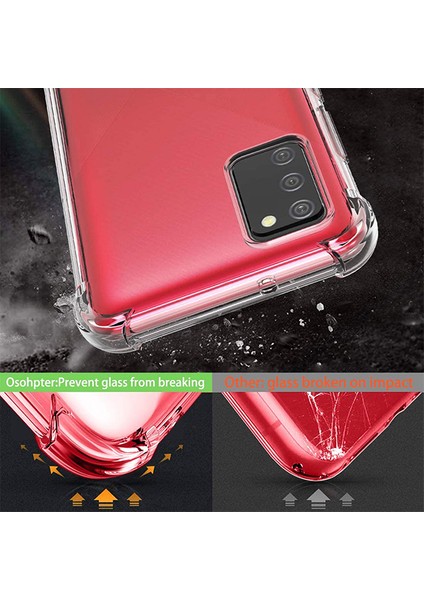 Sm Galaxy A02S - M02S Anti-Drop Shockproof Darbe Emici Silikon Kılıf fiyatları