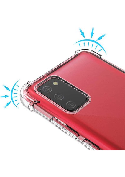 Sm Galaxy A02S - M02S Anti-Drop Shockproof Darbe Emici Silikon Kılıf modelleri