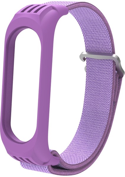 Xiaomi Mi Band Için 9 Şeklindeki Toka Dimi Kayış 6/5/4/3 Mor (Yurt Dışından)