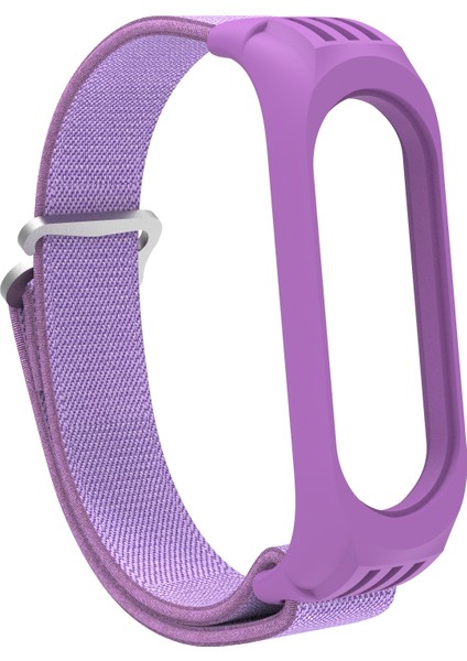 Xiaomi Mi Band Için 9 Şeklindeki Toka Dimi Kayış 6/5/4/3 Mor (Yurt Dışından)