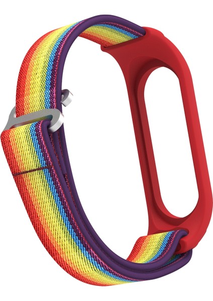 Xiaomi Mi Band Için 9 Şeklindeki Toka Dimi Kayış 6/5/4/3 Mor (Yurt Dışından)