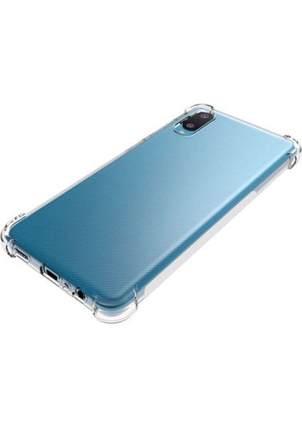 Sm Galaxy A02 - M02 Anti-Drop Shockproof Darbe Emici Silikon Kılıf modelleri
