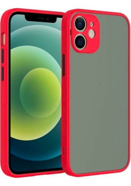 Apple iPhone 12 Mini 5.4inç Kamera Korumalı Premium Silikon Kılıf