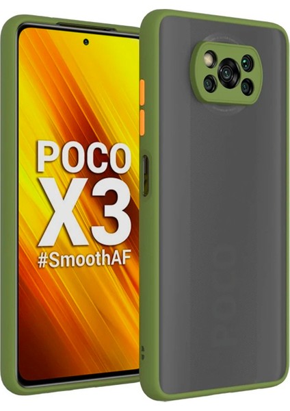 Xiaomi Poco X3 - Poco X3 Pro Kamera Korumalı Premium Silikon Kılıf