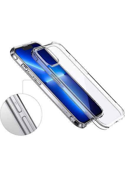 Apple iPhone 13 Pro Max 6.7inç Shockproof Darbe Emici Silikon Kılıf indirimleri