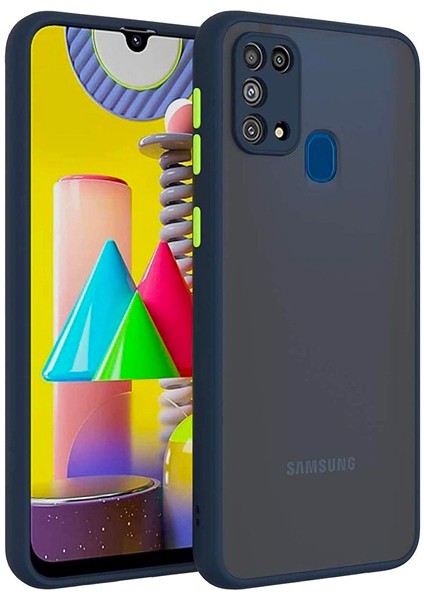 Sm Galaxy A21S (SM-A217) Kamera Korumalı Premium Silikon Kılıf