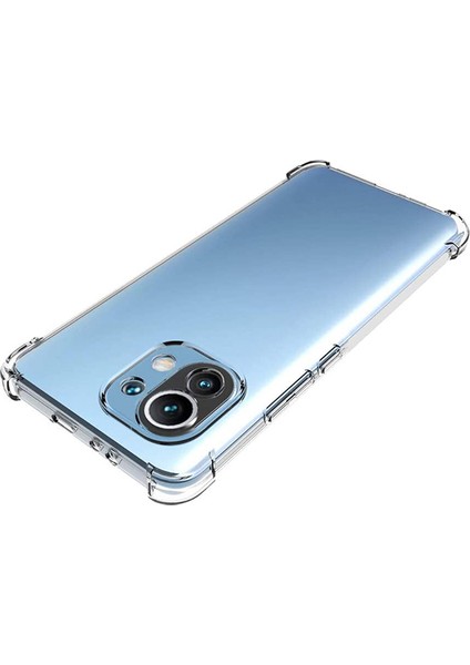 Xiaomi Mi 11 Kamera Korumalı Shockproof Darbe Emici Silikon Kılıf modelleri
