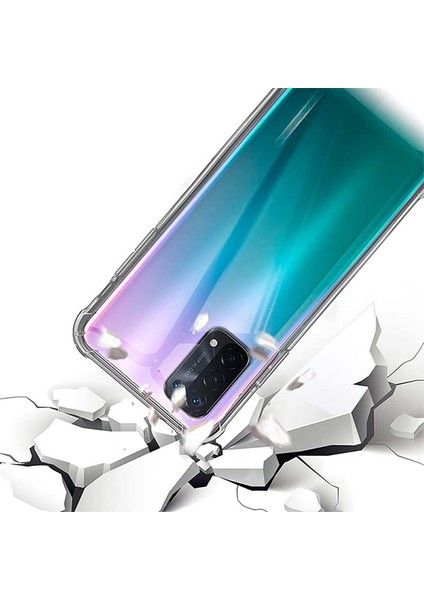 Oppo Reno A54 Kamera Korumalı Shockproof Darbe Emici Silikon Kılıf modelleri